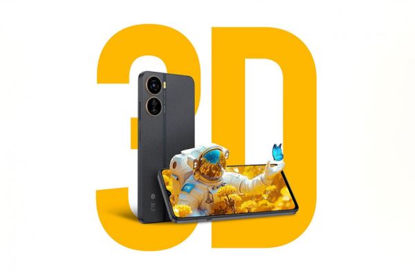 ZTE Voyage 3D за 17000 рублей может запускать 3D-контент без специальных очков