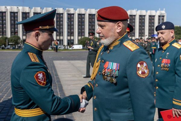 В Санкт-Петербурге состоялся выпуск лейтенантов войск национальной гвардии